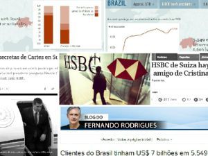 Há 5.549 contas secretas de brasileiros no HSBC, mas a mídia nativa ignora