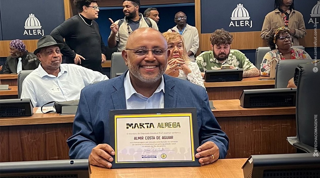 MNU recebe Medalha Tiradentes e Almir Aguiar é homenageado com Diploma Marta Almeida no Rio de Janeiro