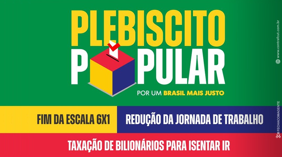 Plebiscito Popular 2025: Contraf-CUT incentiva a participação da categoria no levantamento