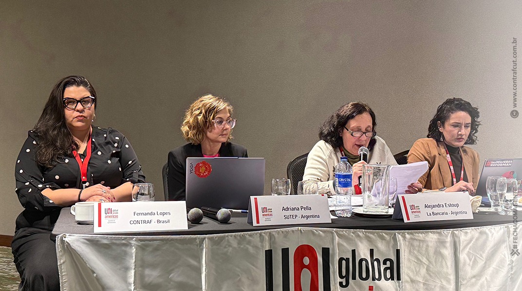 Contraf-CUT participa da 27ª Reunião do Comitê de Mulheres UNI Américas, em Bogotá
