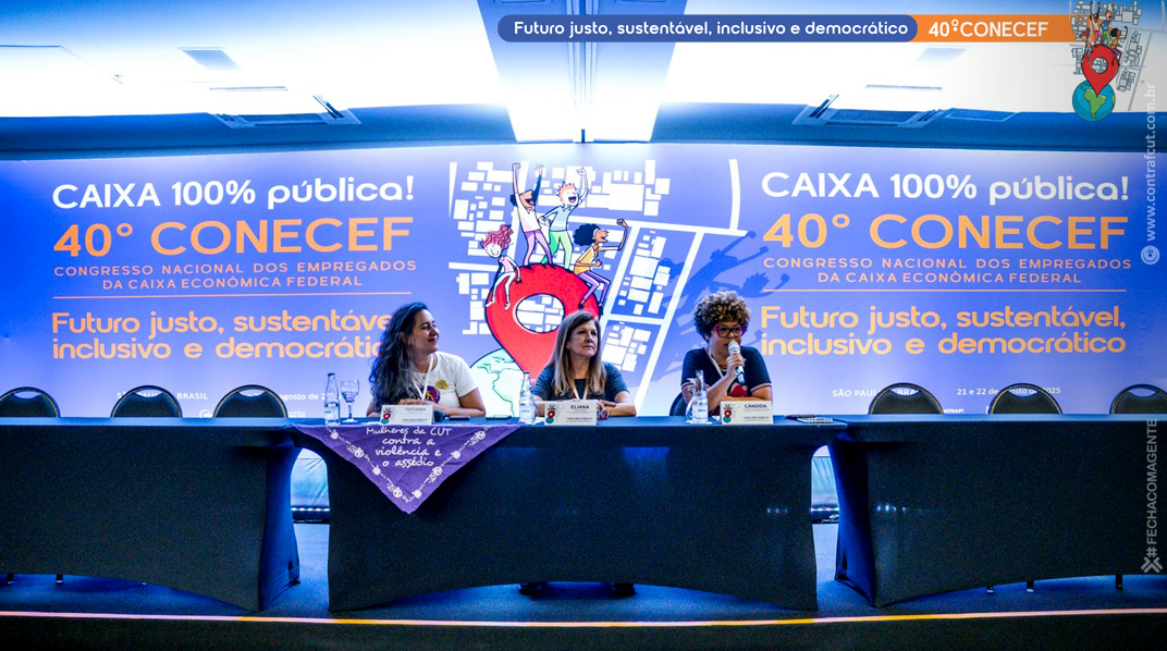 Manifesto por “tolerância zero para casos de violência e assédio abre o 40º Conecef