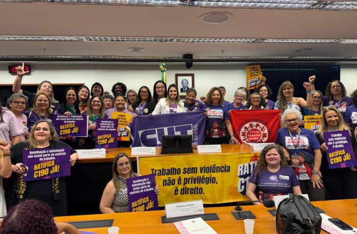 Contraf-CUT reforça participação na UNI Global e cobra ratificação da Convenção 190 da OIT para garantir trabalho sem assédio