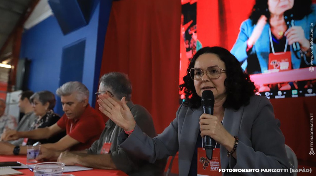 Juvandia Moreira defende papel do movimento sindical para uma economia sustentável