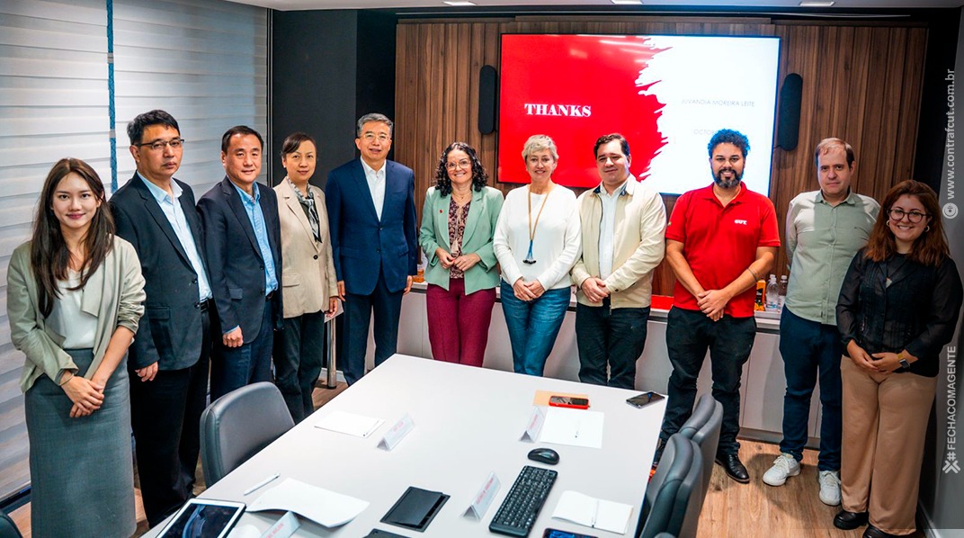 Contraf-CUT recebe comitiva chinesa do maior sindicato do mundo