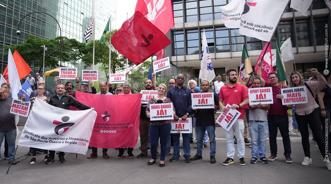 Trabalhadores denunciam: BC atua como inimigo do país com a prática de juros altos