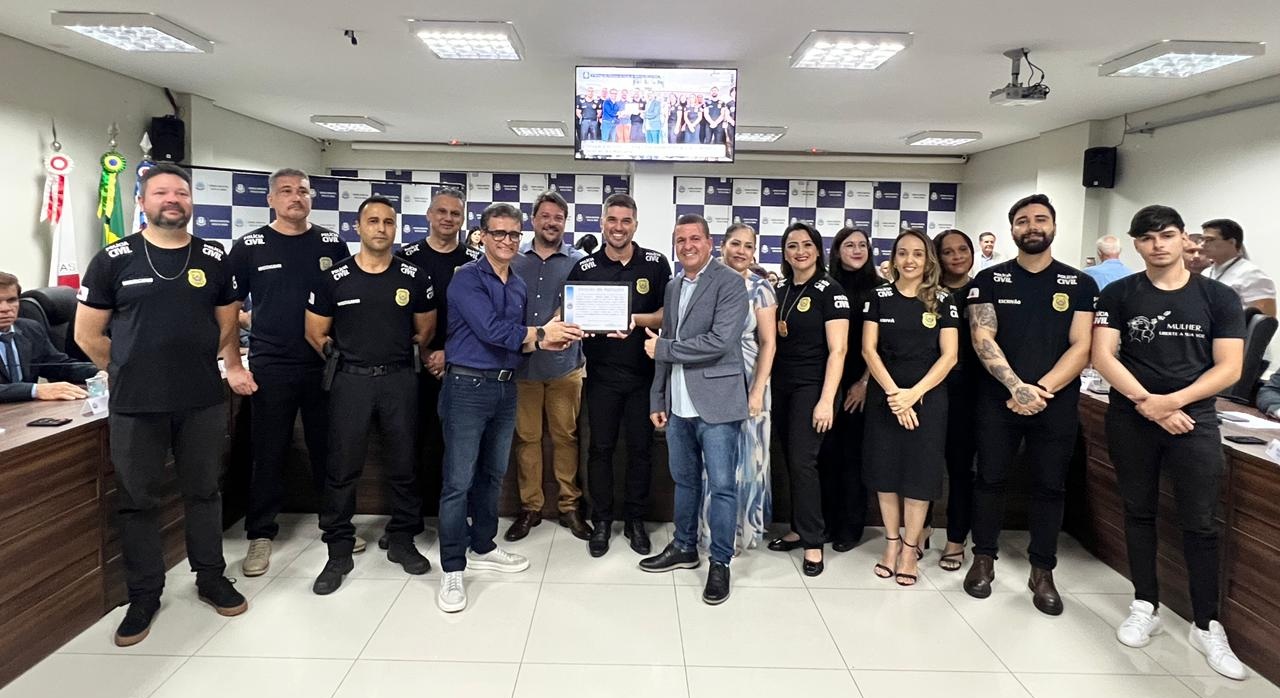 Câmara Municipal homenageia Sindicato dos Bancários, Polícia Civil e Consep por campanha contra golpes digitais